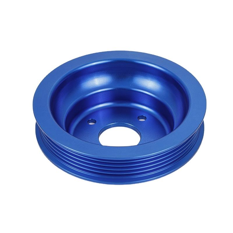 CNC మ్యాచింగ్ పెద్ద వ్యాసం అల్యూమినియం V-బెల్ట్ పుల్లీ